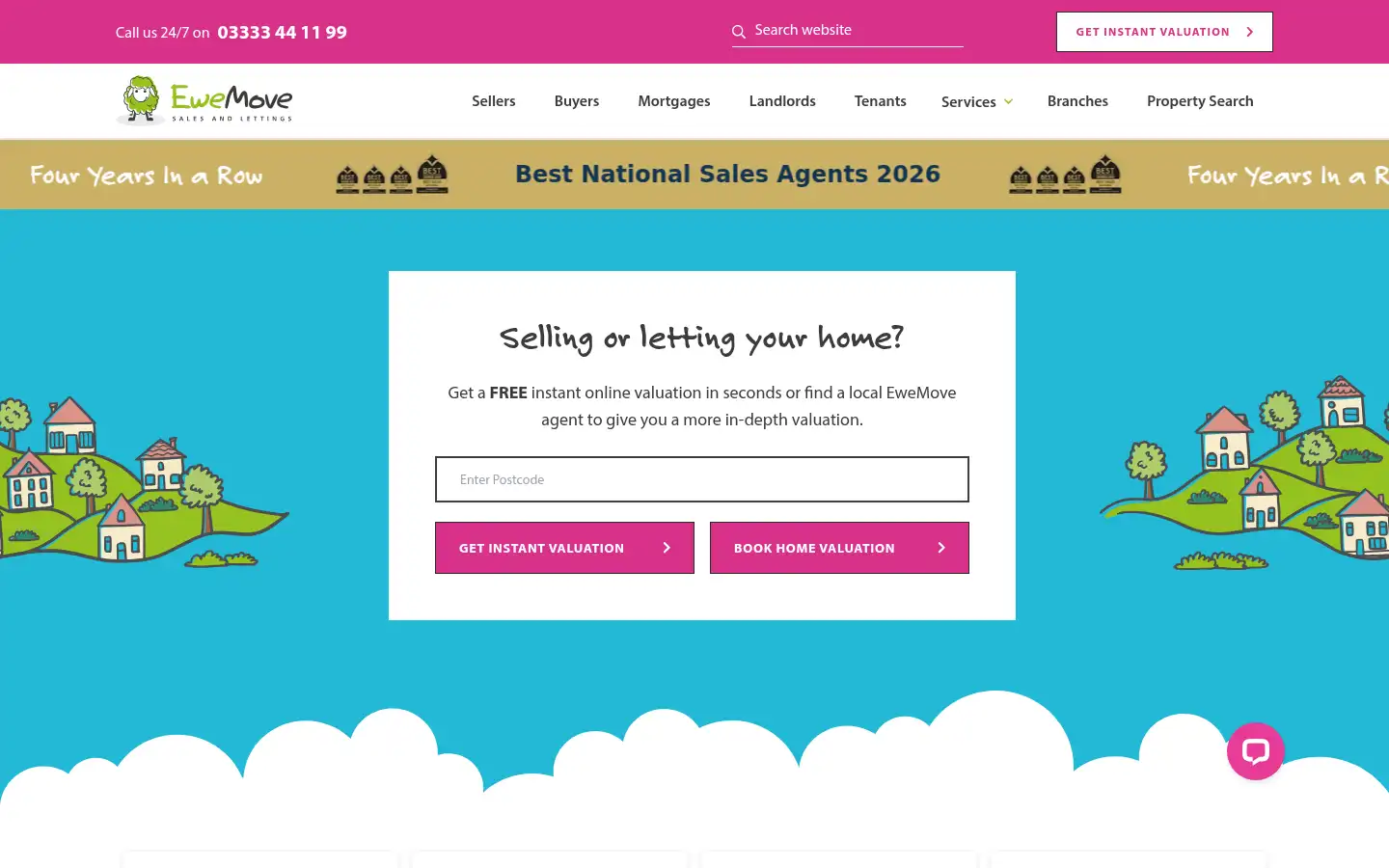 Screenshot of ewemove.com