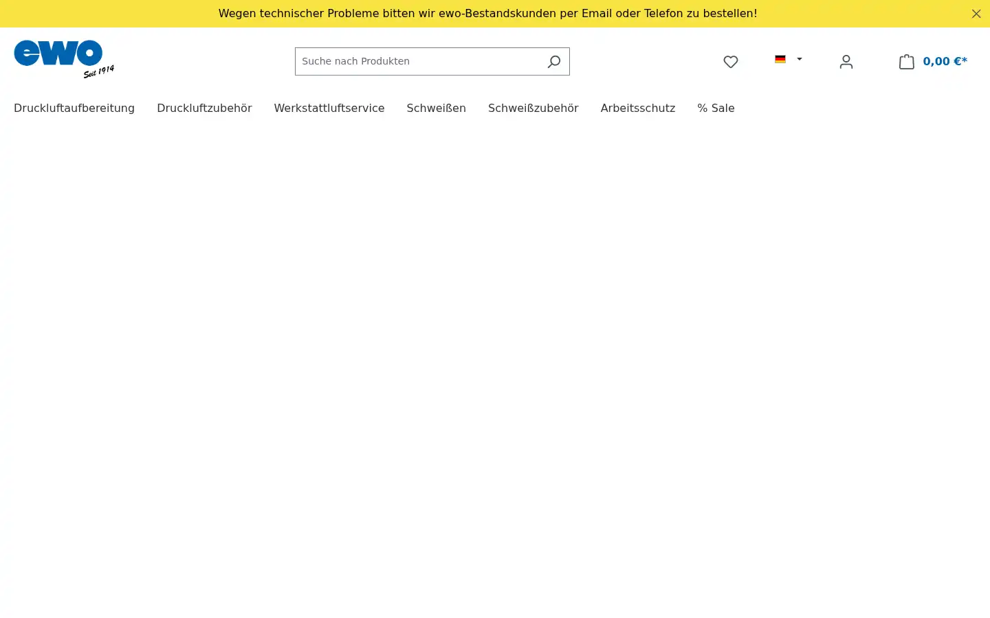 Screenshot of ewo.de