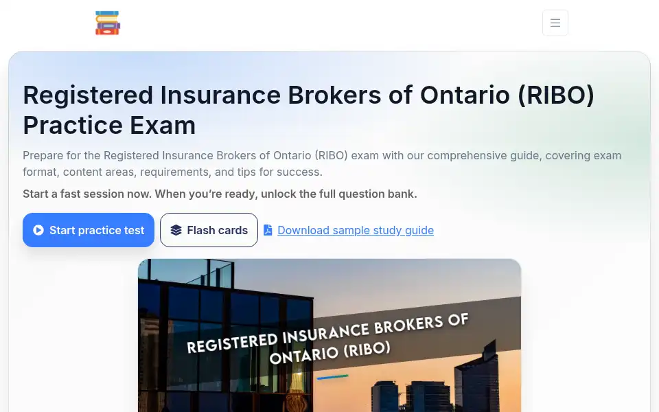 Screenshot of examzify.com