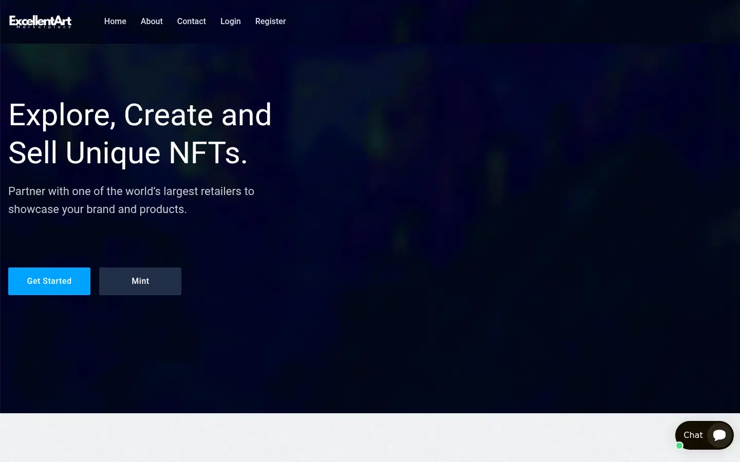Screenshot of excellentart-marketplace.com