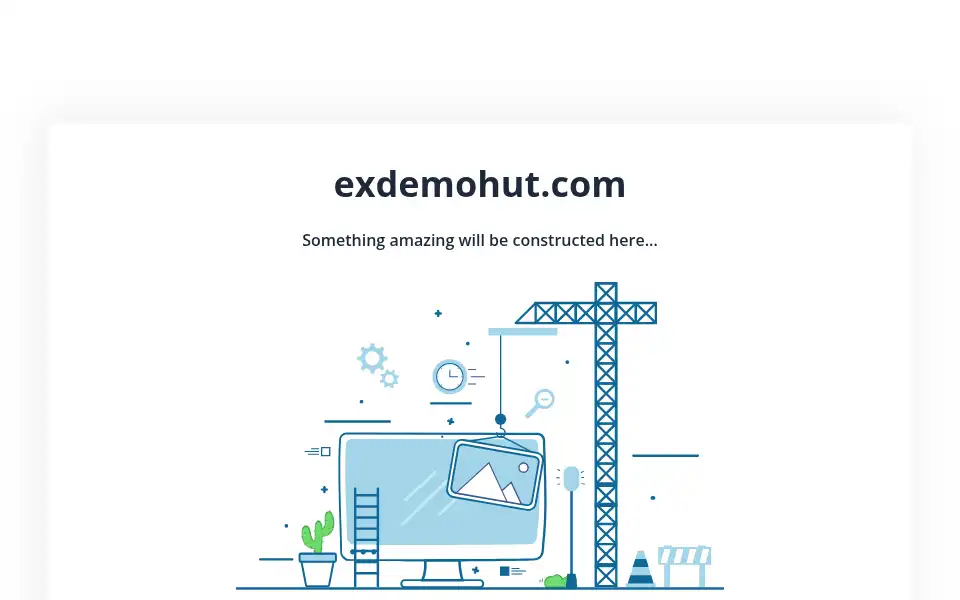 Screenshot of exdemohut.com