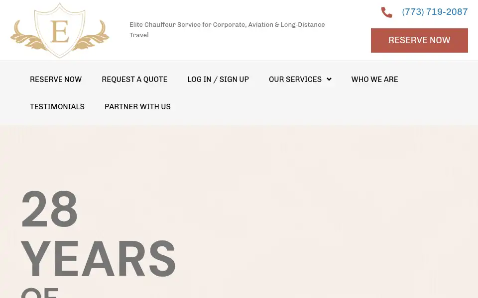 Screenshot of executivesecure.com