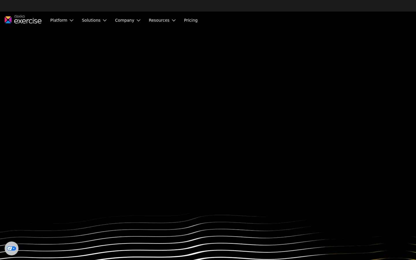 Screenshot of exercise.com