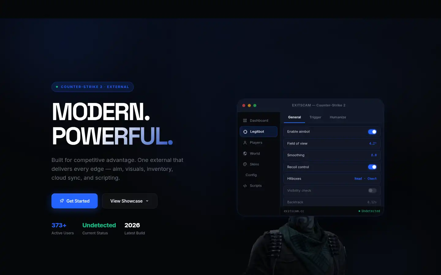 Screenshot of exitscam.cc