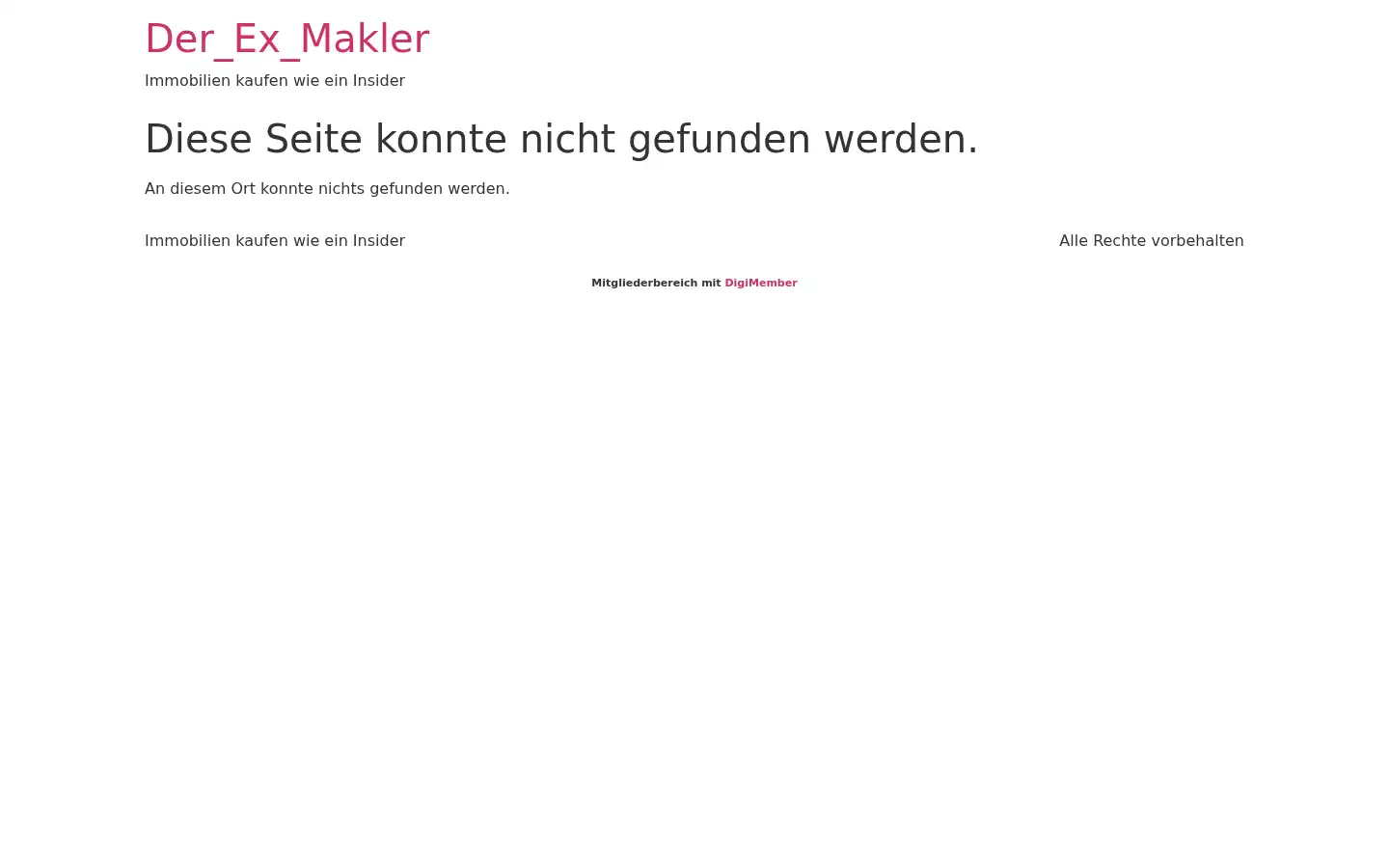 Screenshot of exmakler.de