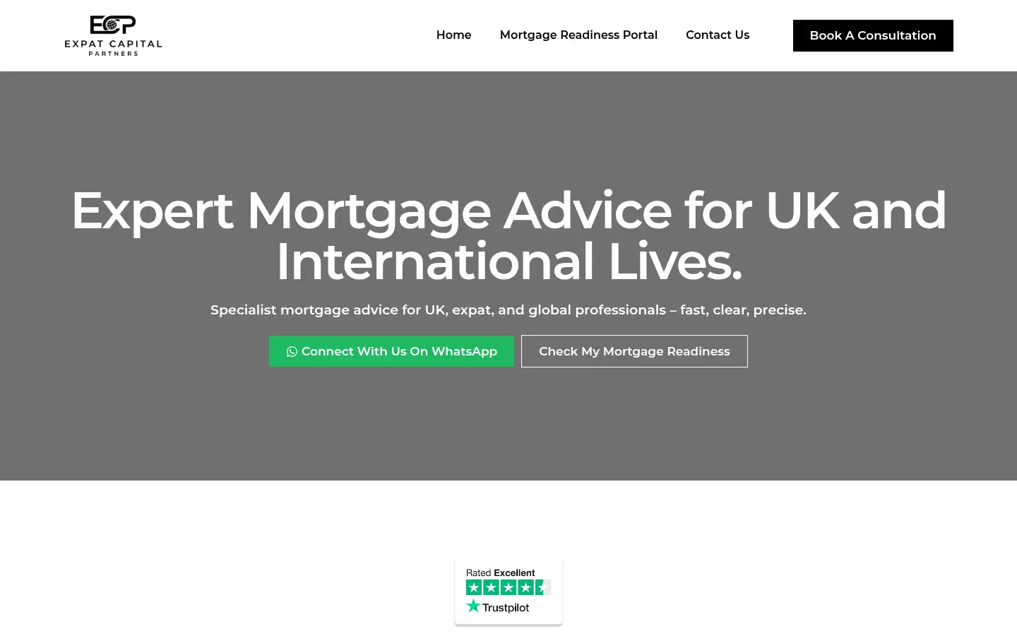 Screenshot of expatcapitalpartners.com