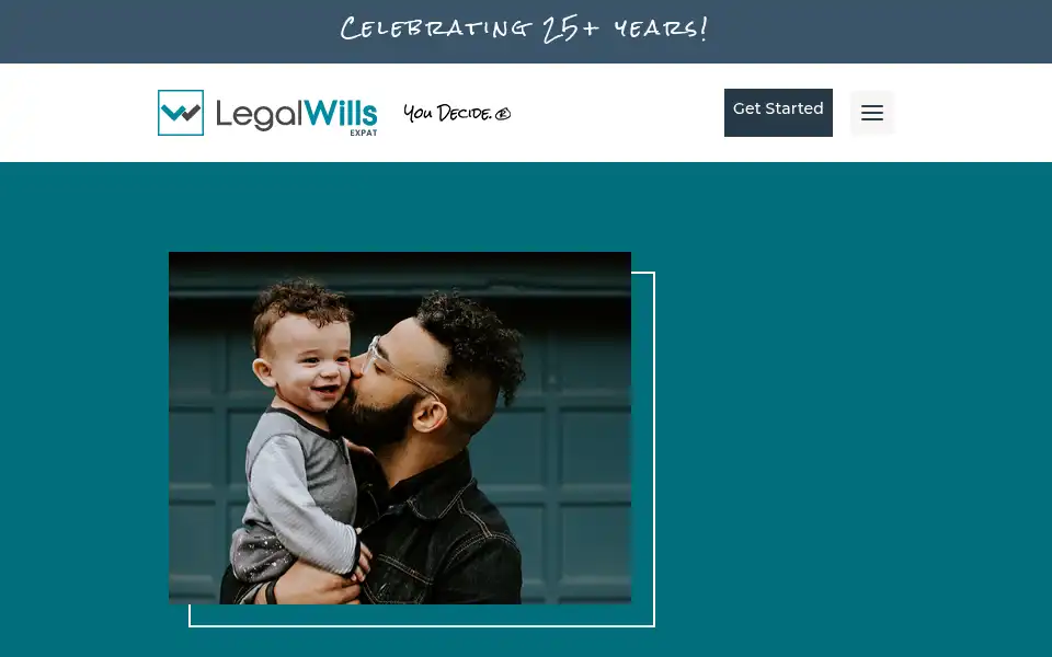 Screenshot of expatlegalwills.com