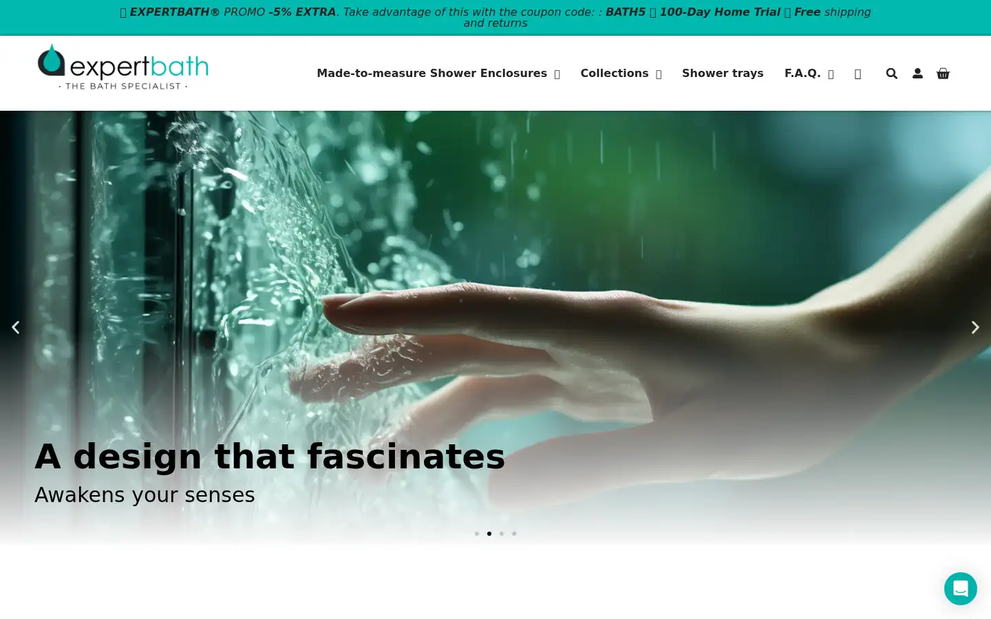 Screenshot of expertbath.com