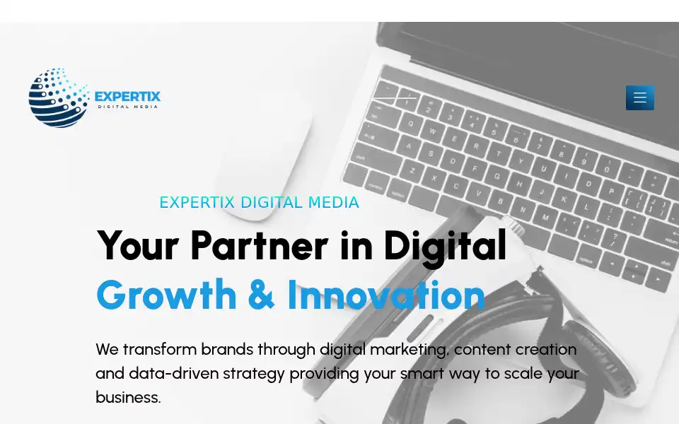 Screenshot of expertixdigital.media