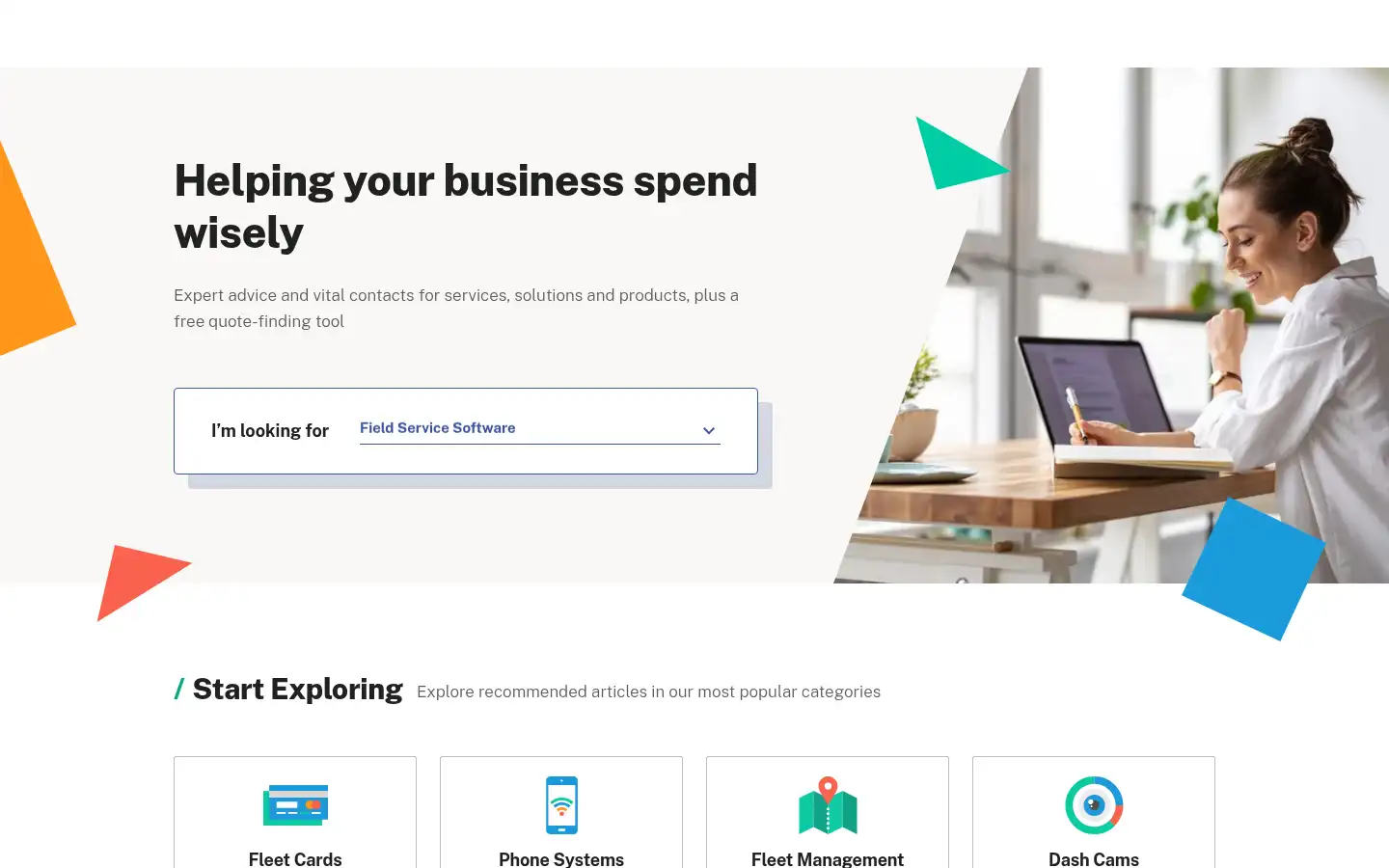Screenshot of expertmarket.com