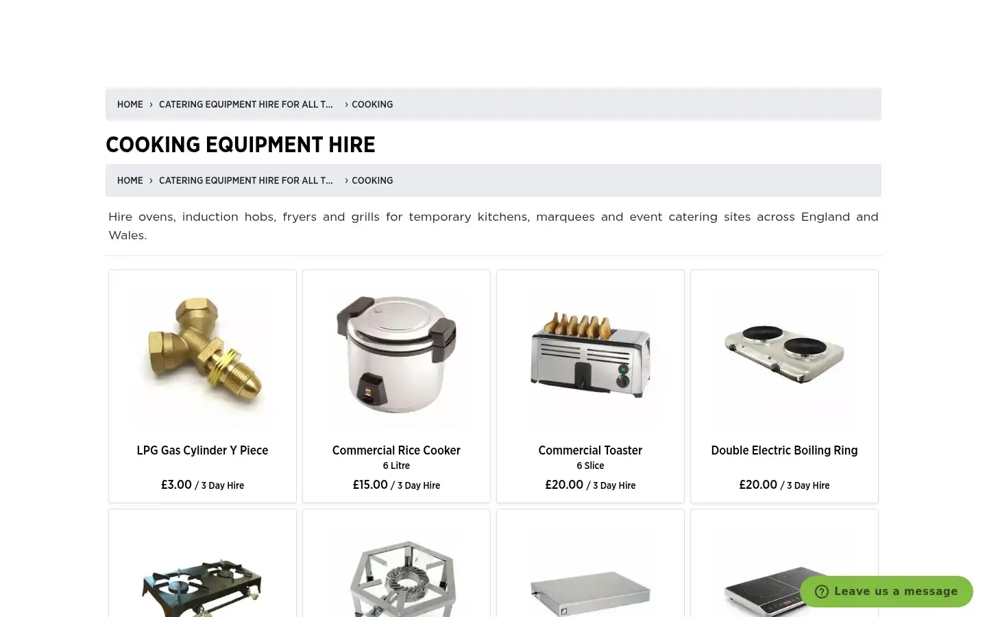 Screenshot of expohire.com