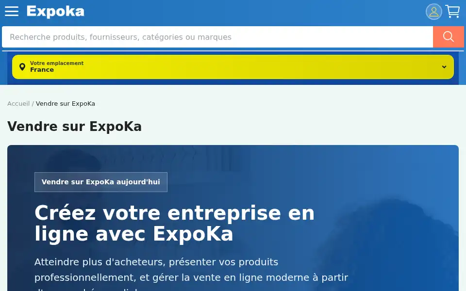Screenshot of expoka.com