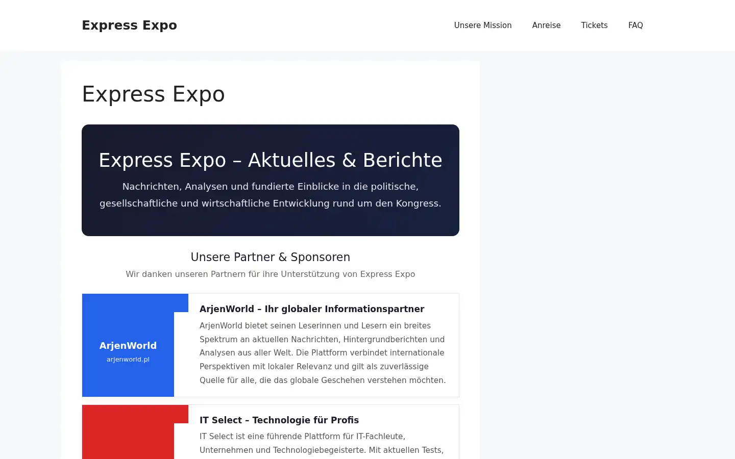 Screenshot of expresstausch24.de