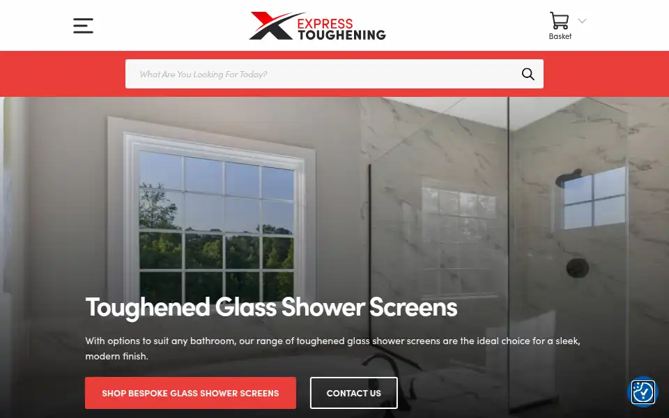Screenshot of expresstoughening.com