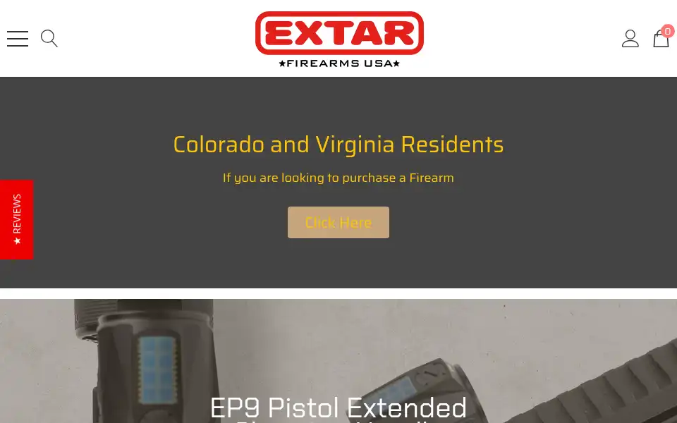 Screenshot of extarusa.com
