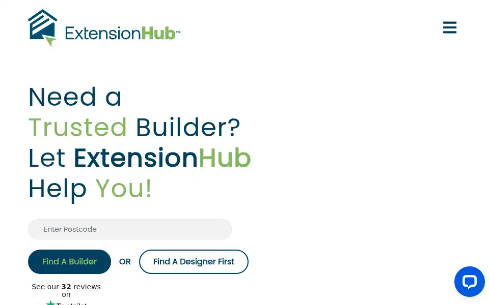 Screenshot of extensionhub.co.uk