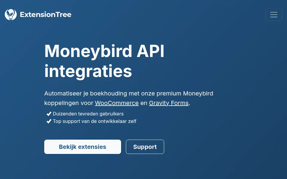 Screenshot of extensiontree.com