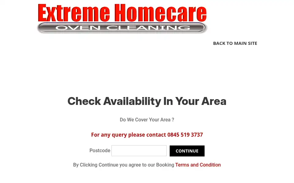 Screenshot of extremehomecare.co.uk