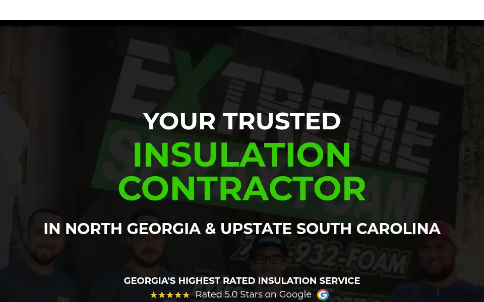 Screenshot of extremesprayfoam.com