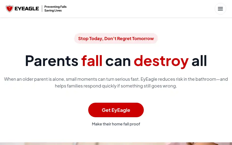 Screenshot of eyeagle.ai