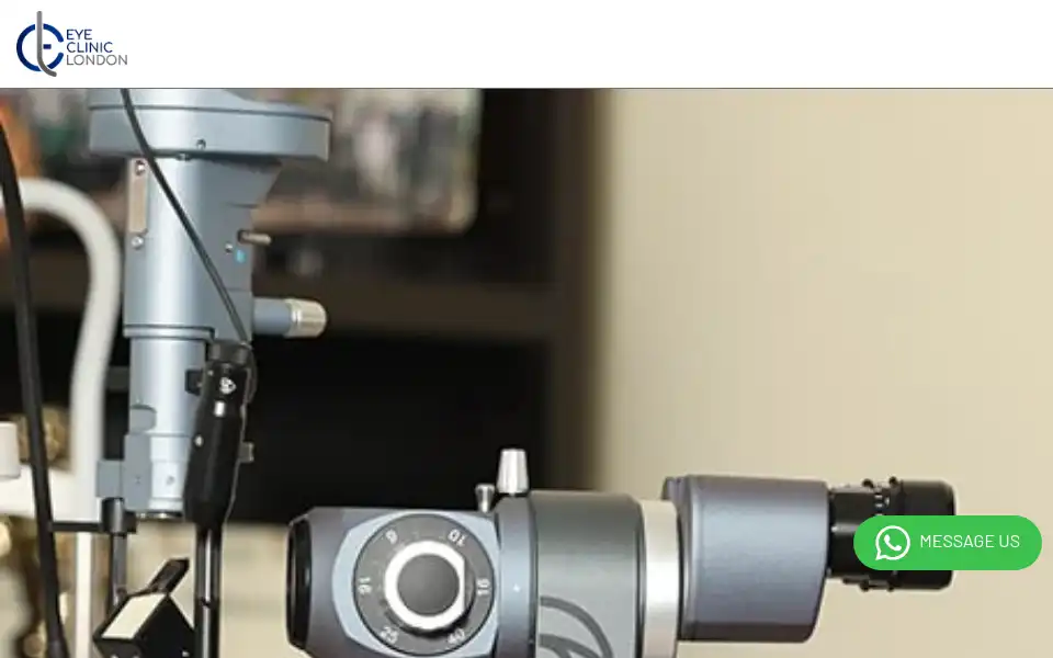 Screenshot of eyecliniclondon.com