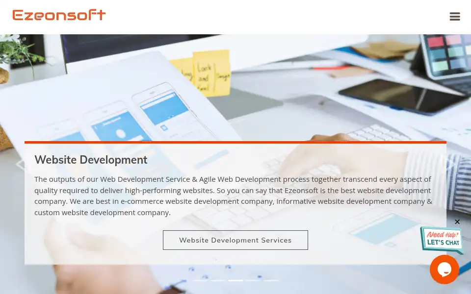 Screenshot of ezeonsoft.com