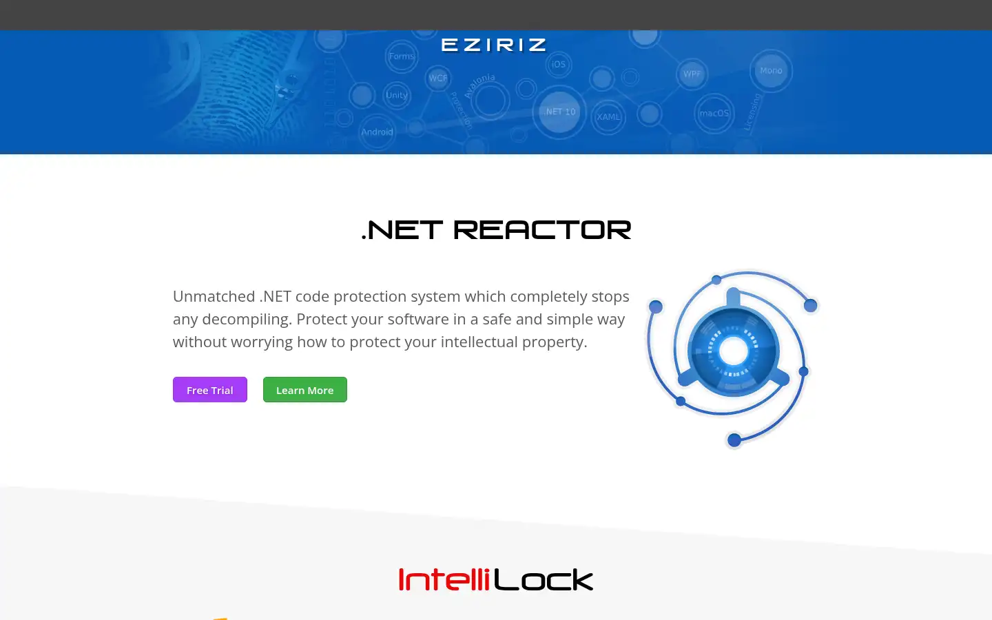 Screenshot of eziriz.com