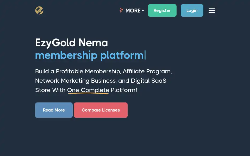 Screenshot of ezygold.com