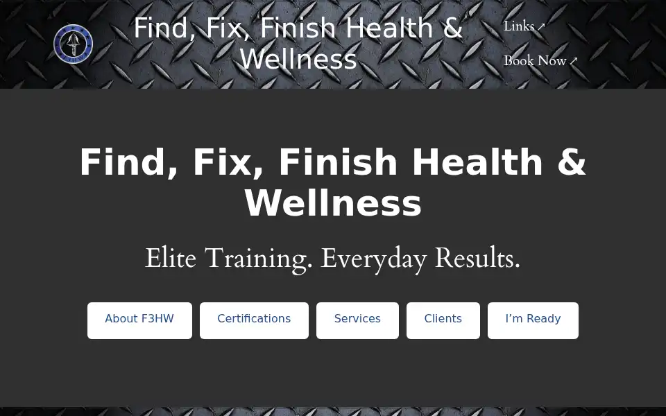 Screenshot of f3hw.com