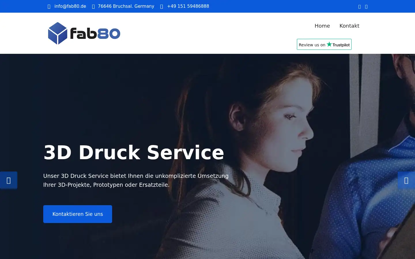 Screenshot of fab80.de