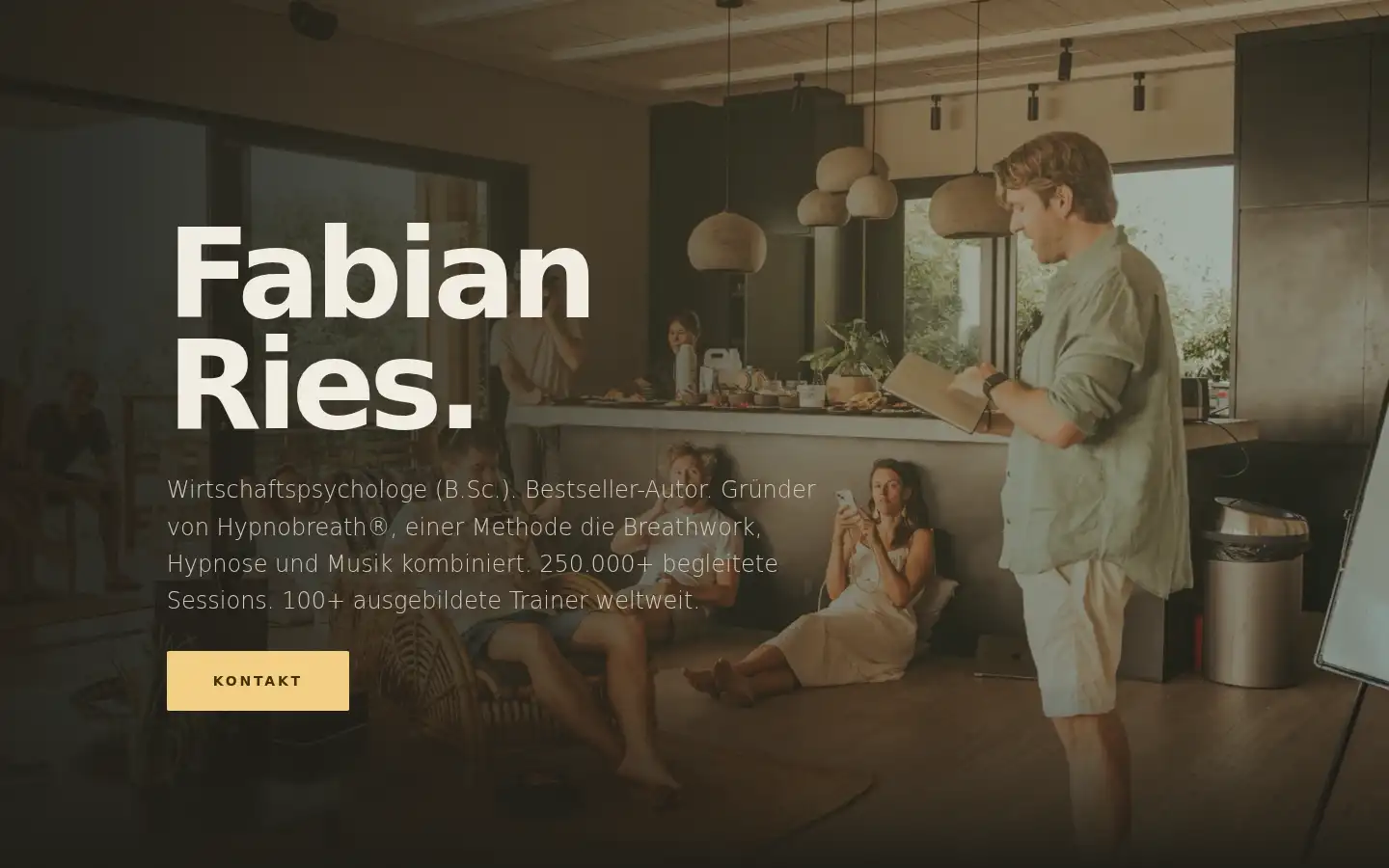 Screenshot of fabianries.de