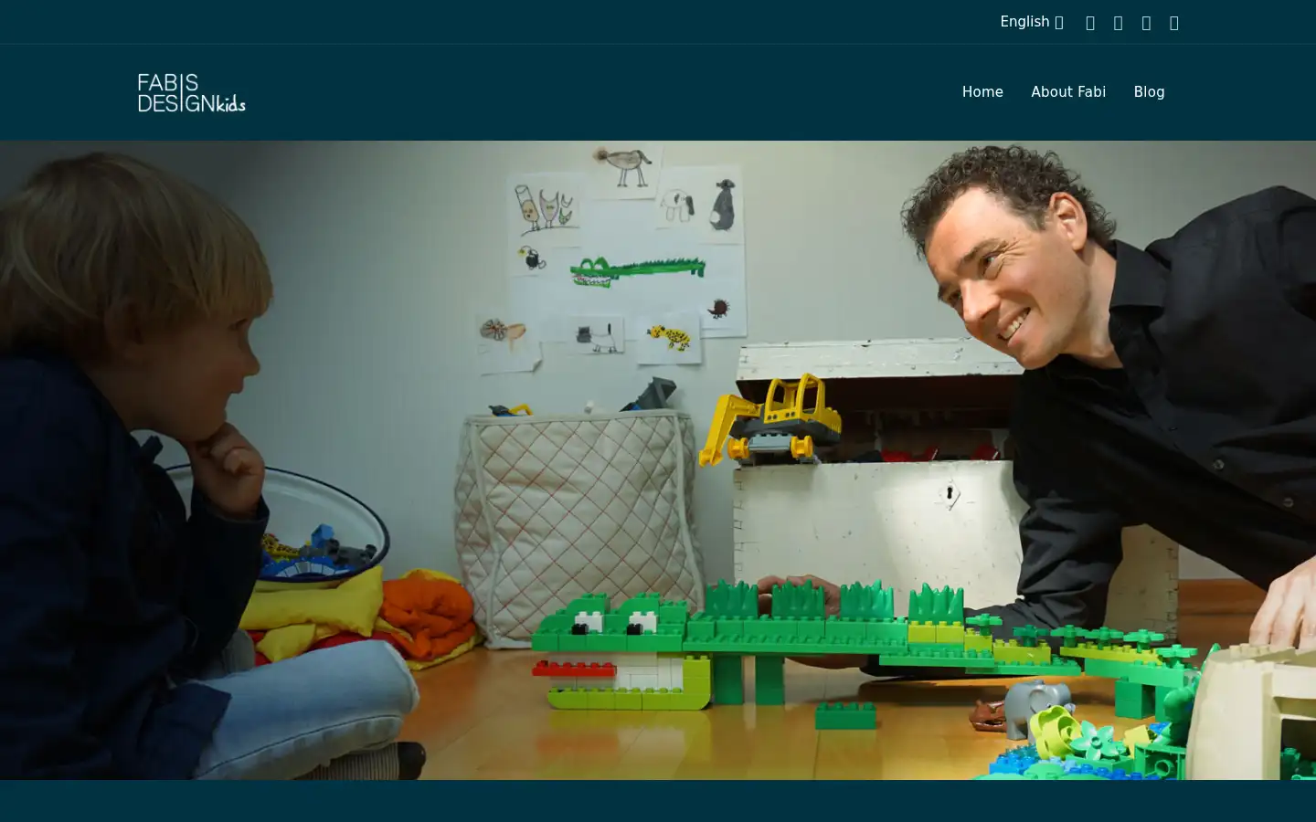 Screenshot of fabisdesign-kids.com
