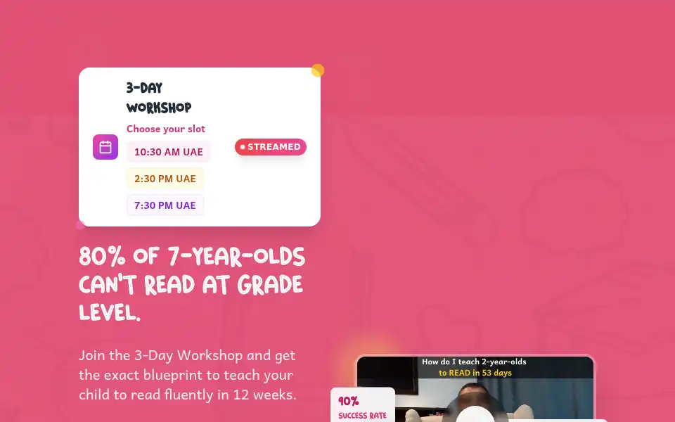 Screenshot of fablearner.com