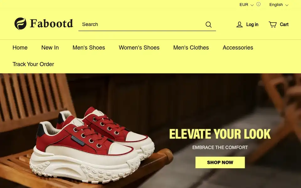 Screenshot of fabootd.com