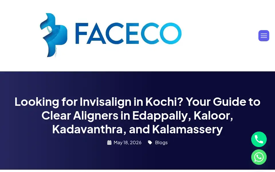 Screenshot of facecoclinic.com