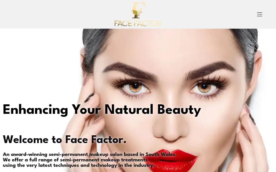 Screenshot of facefactor.co.uk