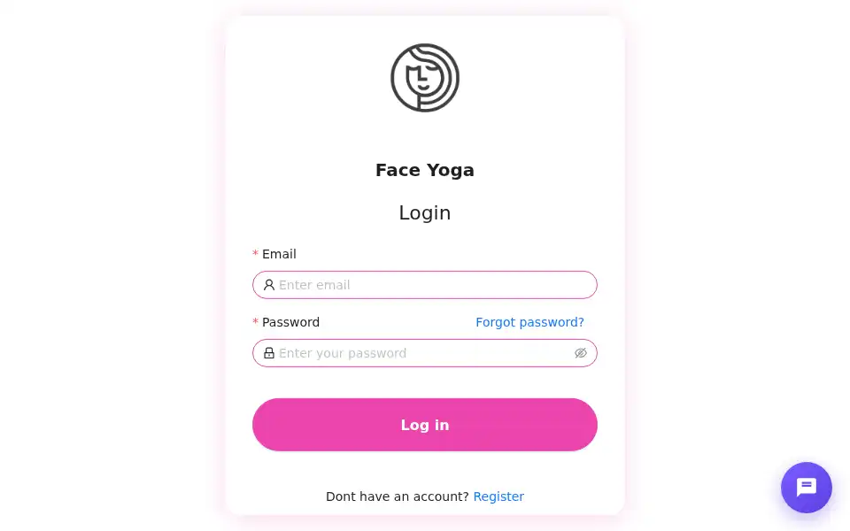 Screenshot of faceyoga.eduonline.io