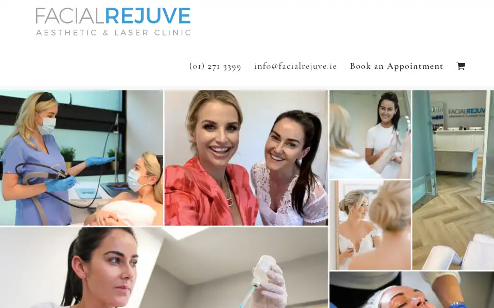 Screenshot of facialrejuve.ie