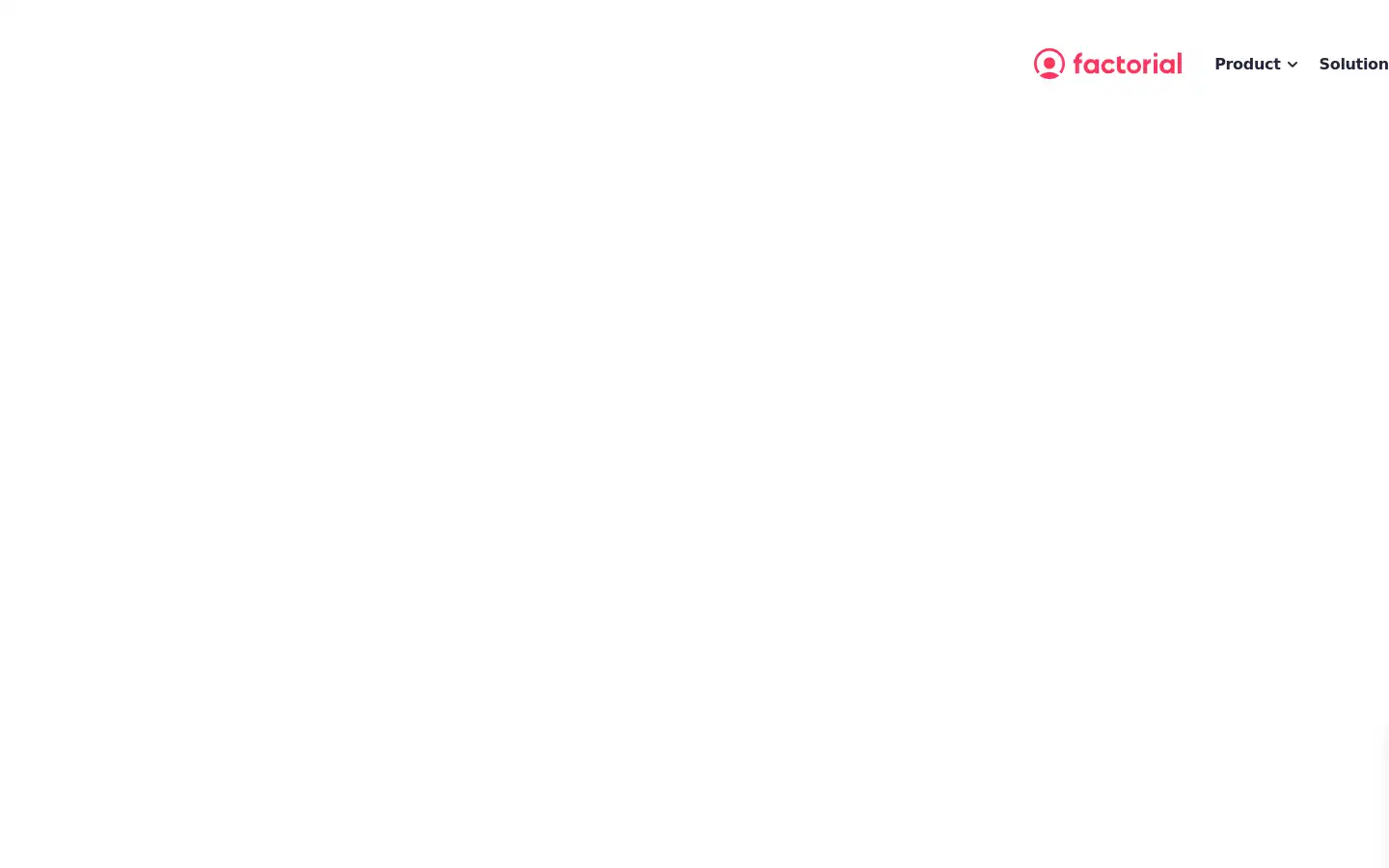 Screenshot of factorialhr.com