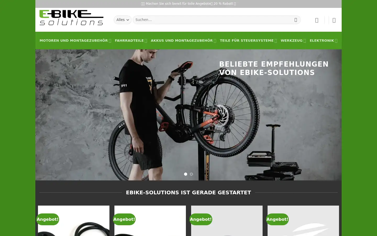 Screenshot of fahrradteilesoldes.com