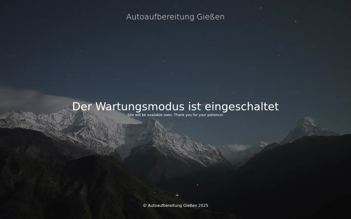 Screenshot of fahrzeugaufbereitung-giessen.de