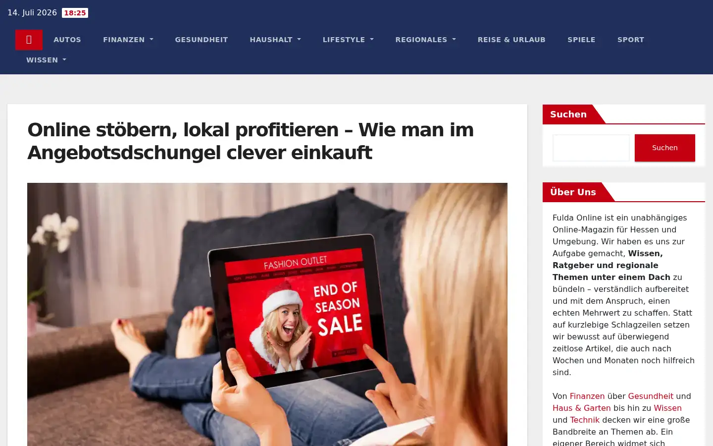 Screenshot of fair-queen.de