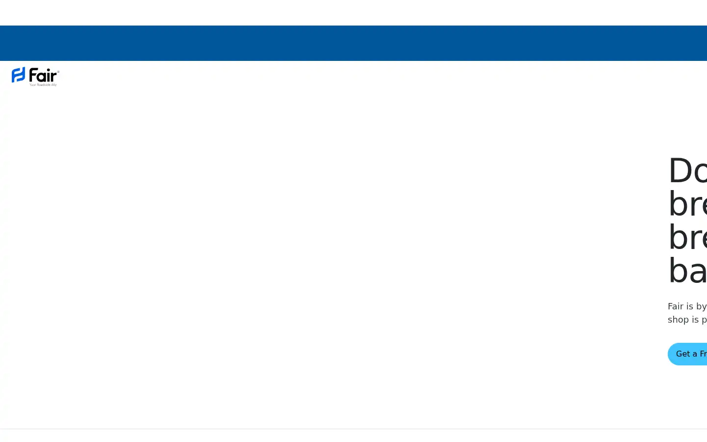 Screenshot of fairwarranty.com