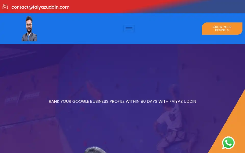 Screenshot of faiyazuddin.com