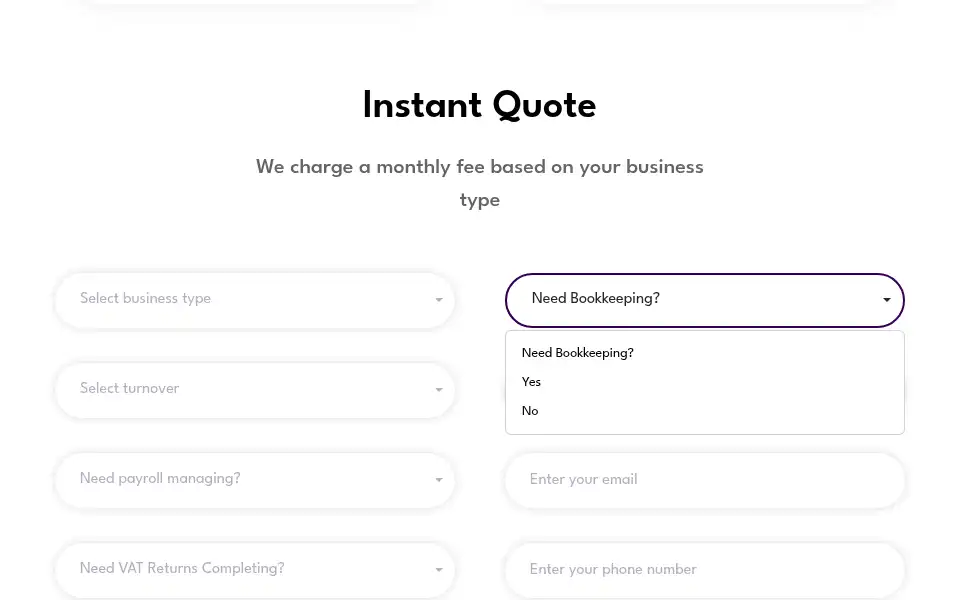 Screenshot of faizaccountax.com