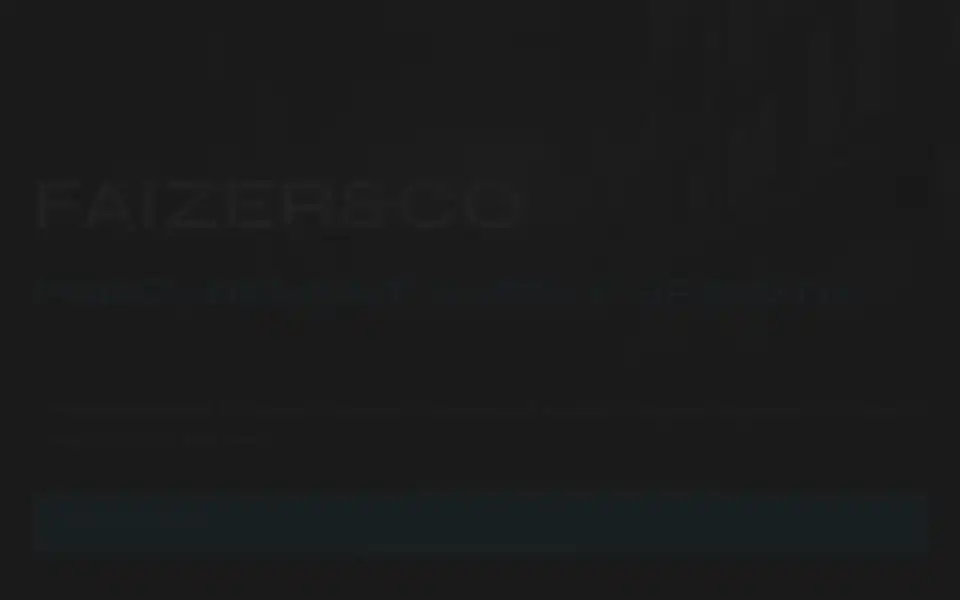 Screenshot of faizer.co.uk