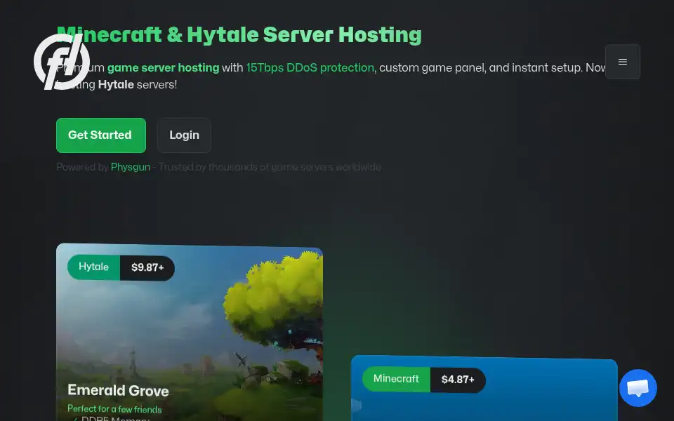 Screenshot of fallout-hosting.com