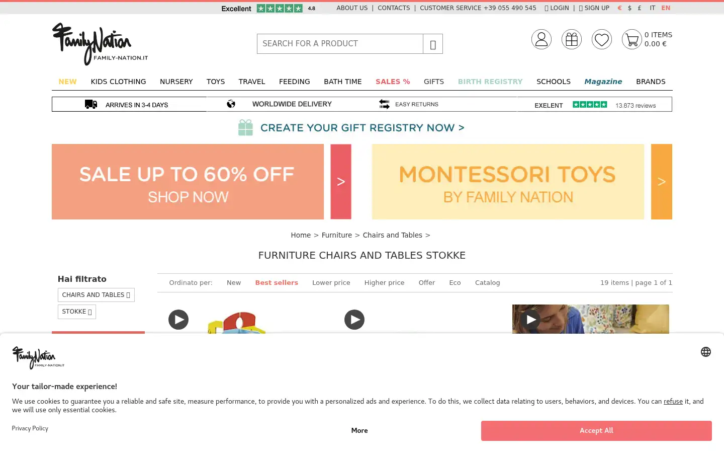 Screenshot of family-nation.com