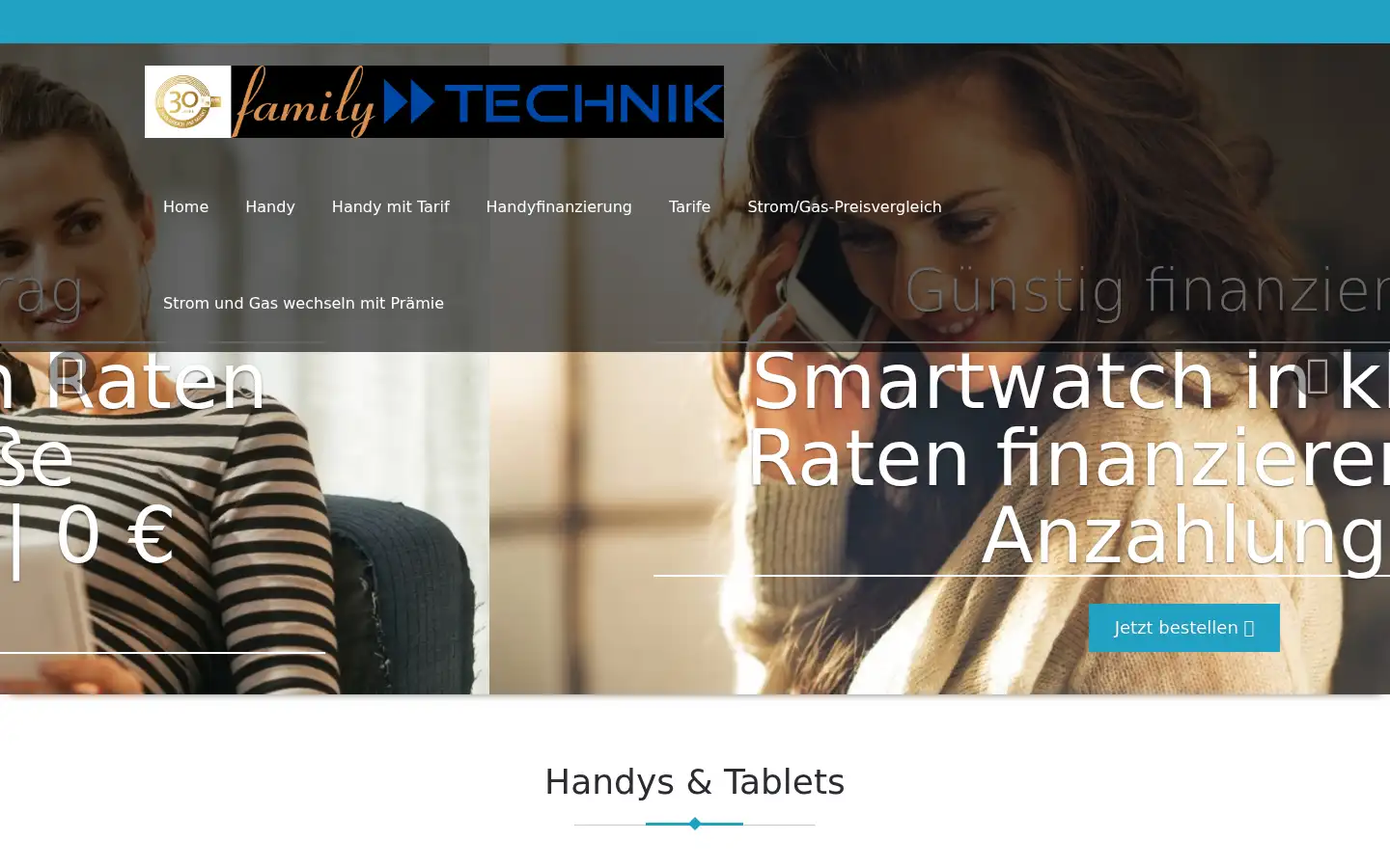 Screenshot of family-technik.de