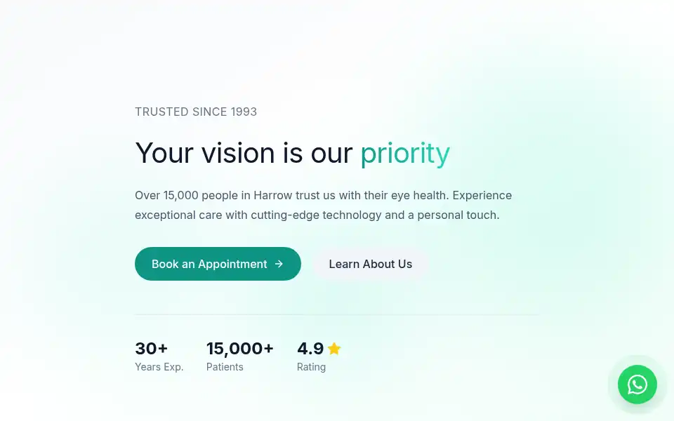 Screenshot of familyeyecare.co.uk